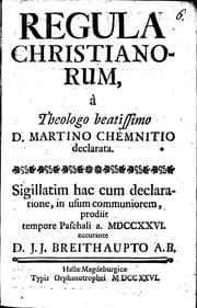 Tapa de Regula Christianorum