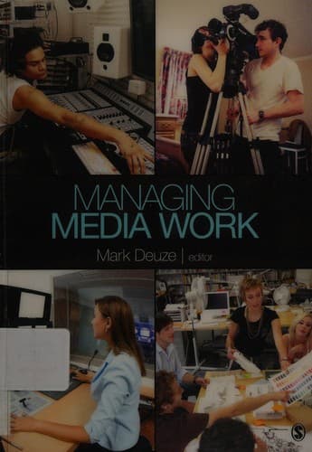 Tapa de Managing media work