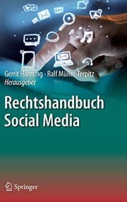 Tapa de Rechtshandbuch Social Media
