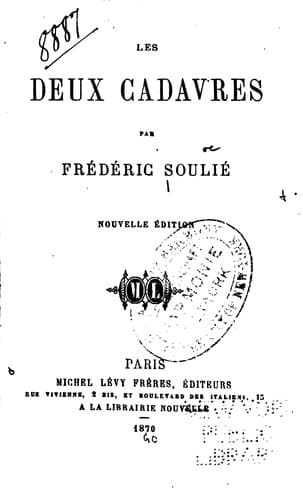 Tapa de Les deux cadavres