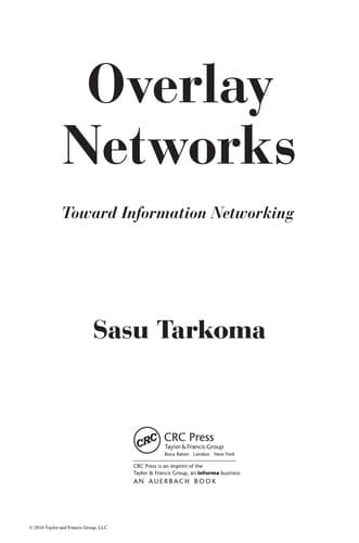 Tapa de Overlay networks