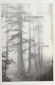 Tapa de Sustainability of mountain environments in India and Canada