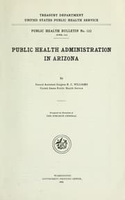 Tapa de Public health bulletin