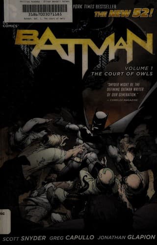 Tapa de Batman Vol. 1
