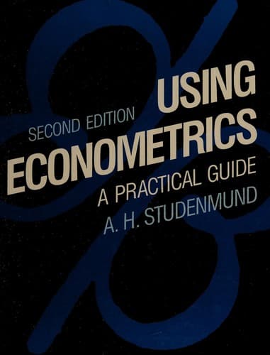 Tapa de Using econometrics