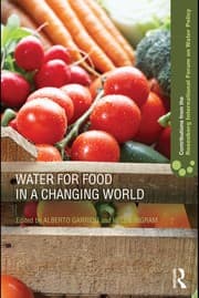 Tapa de Water for food in a changing world