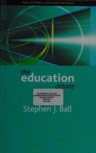 Tapa de The education debate