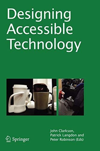 Tapa de Designing Accessible Technology