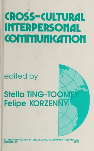 Tapa de Cross-cultural interpersonal communication