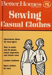 Tapa de Better homes and gardens sewing casual clothes