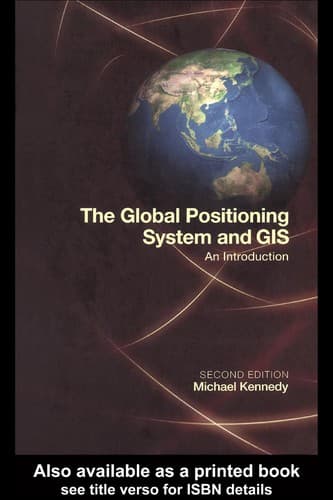 Tapa de The global positioning system and GIS