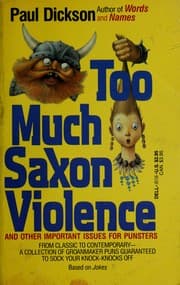 Tapa de Too Much Saxon Violence