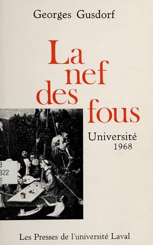 Tapa de La nef des fous