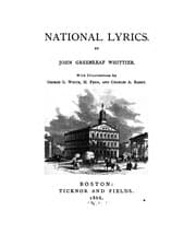Tapa de National Lyrics