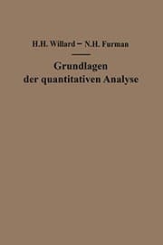 Tapa de Grundlagen der quantitativen Analyse