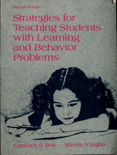 Tapa de Strategies for teaching students with learning and behavior problems