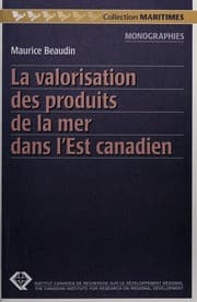 Tapa de La valorisation des produits de la mer dans l'Est canadien
