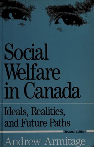 Tapa de Social welfare in Canada