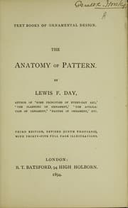 Tapa de The anatomy of pattern