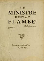 Tapa de Le ministre d'estat flambé