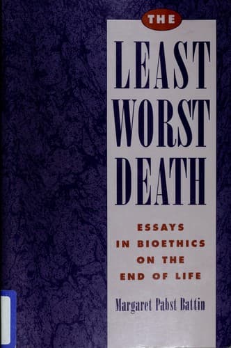 Tapa de The least worst death