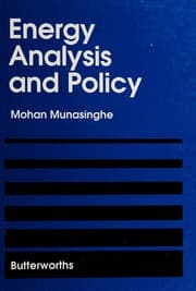 Tapa de Energy analysis and policy