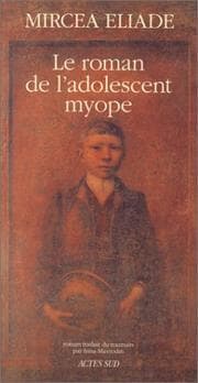 Tapa de Le roman de l'adolescent myope