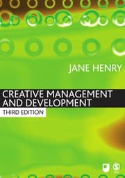Tapa de Creative management and development