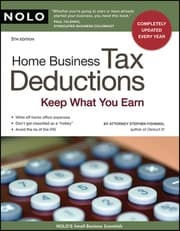 Tapa de Home business tax deductions