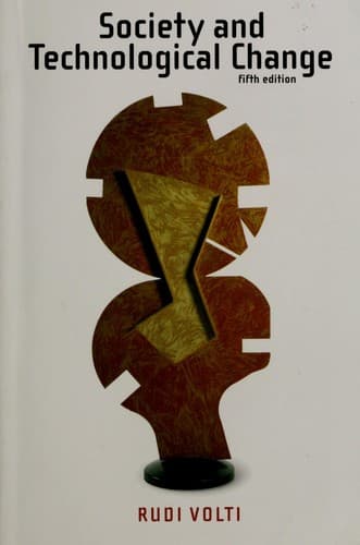 Tapa de Society and technological change