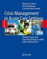 Tapa de Crisis Management in Acute Care Settings