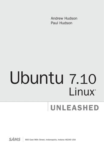 Tapa de Ubuntu 7.10 Linux unleashed