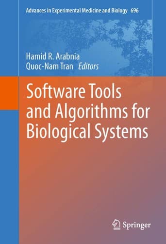 Tapa de Software tools and algorithms for biological systems