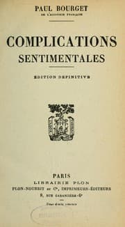 Tapa de Complications sentimentales