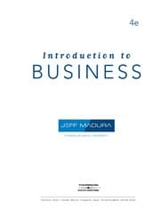 Tapa de Introduction to business