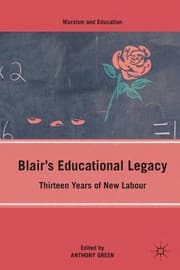 Tapa de Blair's educational legacy