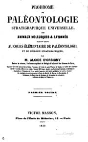 Tapa de Prodrome de paléontologie stratigraphique universelle des animaux mollusques & rayonnés