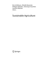 Tapa de Sustainable agriculture