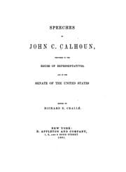 Tapa de The Works of John C. Calhoun