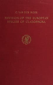 Tapa de Revision of the European species of Cladophora