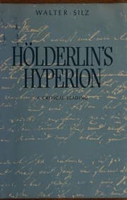 Tapa de Holderlin's Hyperion