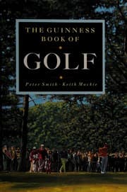 Tapa de The Guinness book of golf