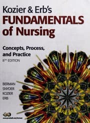 Tapa de Kozier & Erb's fundamentals of nursing