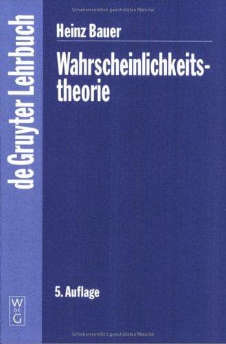 Tapa de Wahrscheinlichkeitstheorie