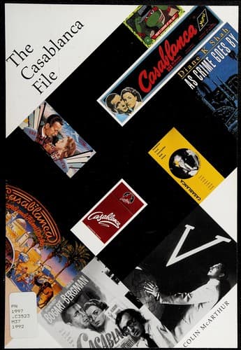 Tapa de The Casablanca file