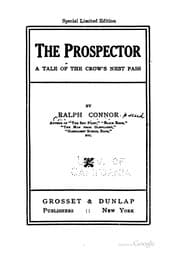 Tapa de The Prospector: A Tale of the Crow's Nest Pass