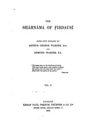 Tapa de The Sháhnáma of Firdausí