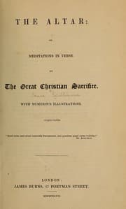 Tapa de The altar