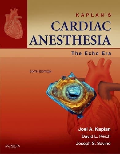 Tapa de Kaplan's cardiac anesthesia