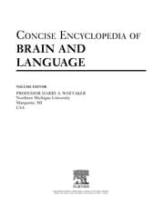 Tapa de Concise encyclopedia of brain and language